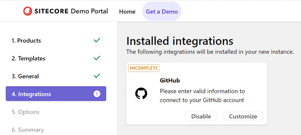 GitHub integration